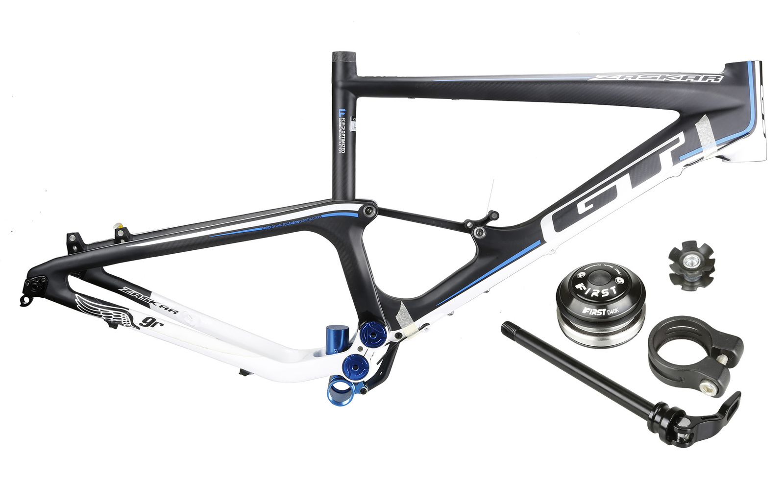 Buy Gt Zaskar 100 9r Elite Carbon Mountain Bike Full Suspension Frame 29 L Cd