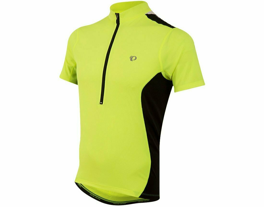 Pearl Izumi QUEST Mens Short Sleeve Cycling Jersey Yellow Medium