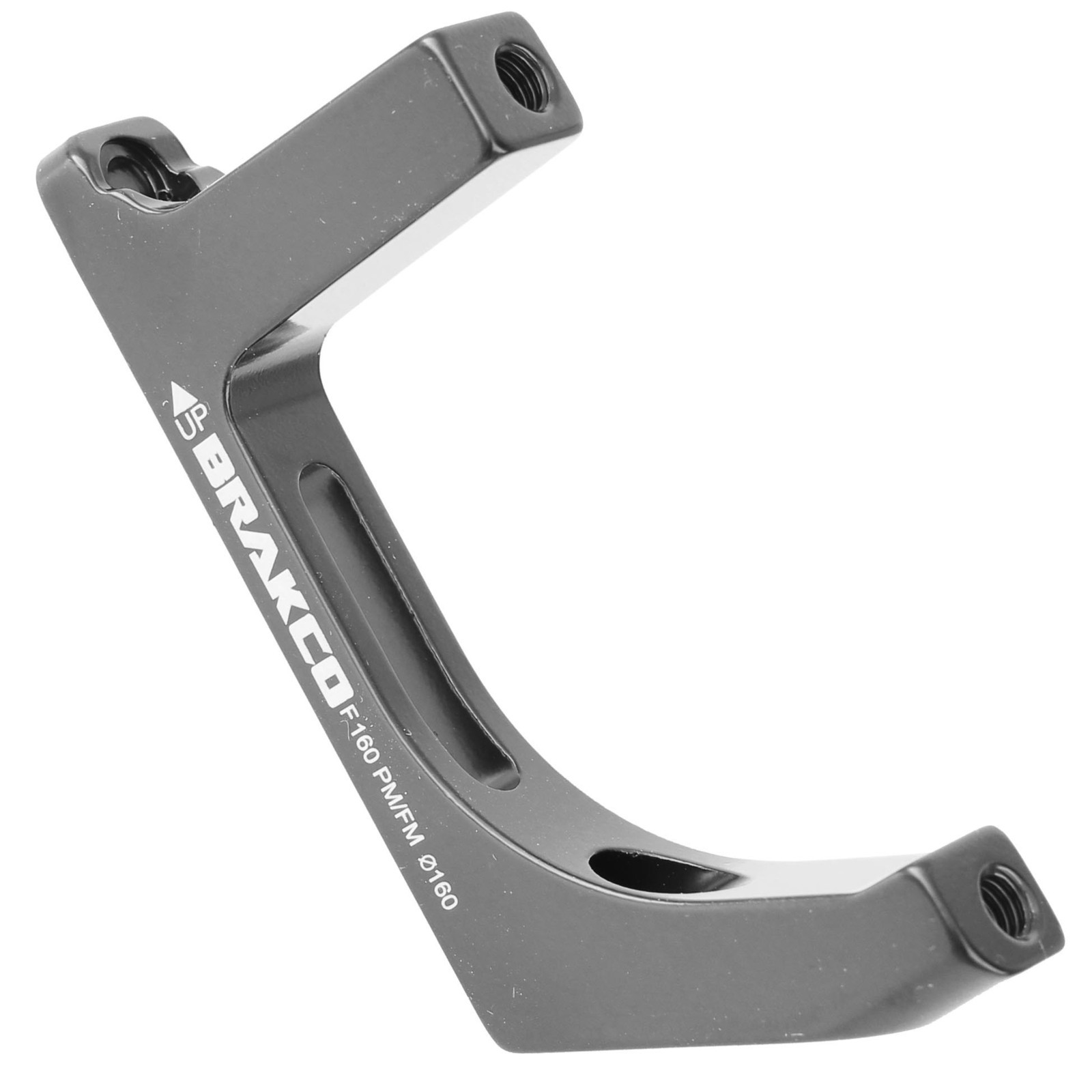SELCOF AD160F FRONT BRAKE DISC ADAPTER IS POST MOUNT 160mm SUIT AVID,MAGURA,FORMULA 