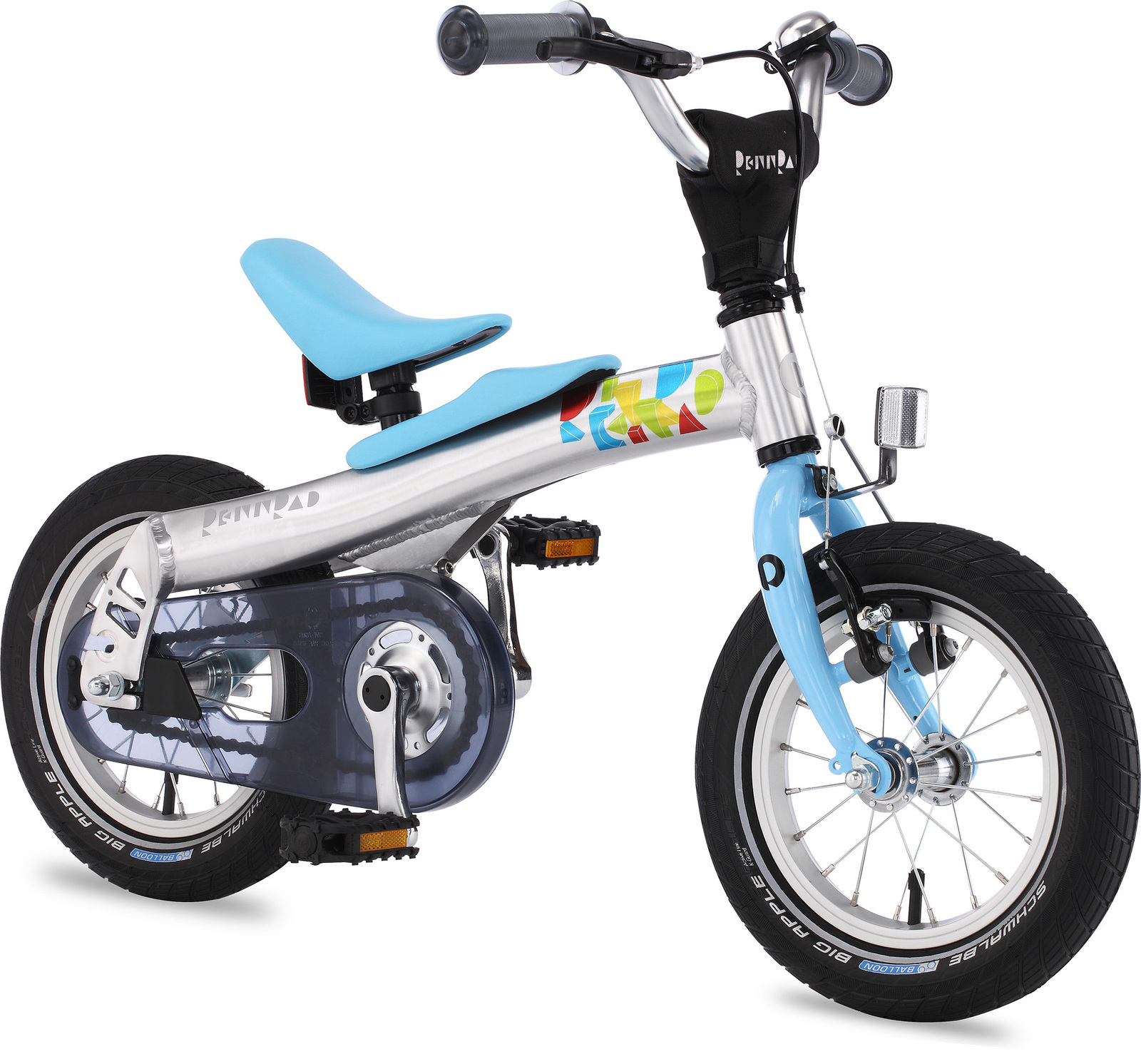 2 in 1 balance and pedal bike