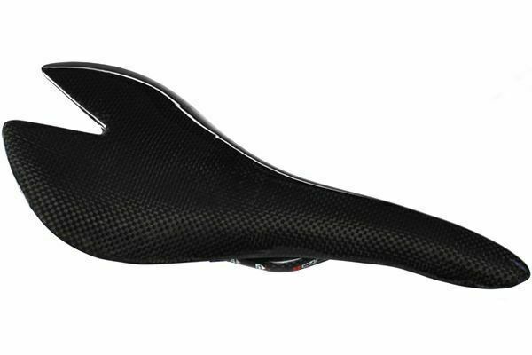 Full Carbon Road Bike Bicycle Saddle Seat Black (no decals)