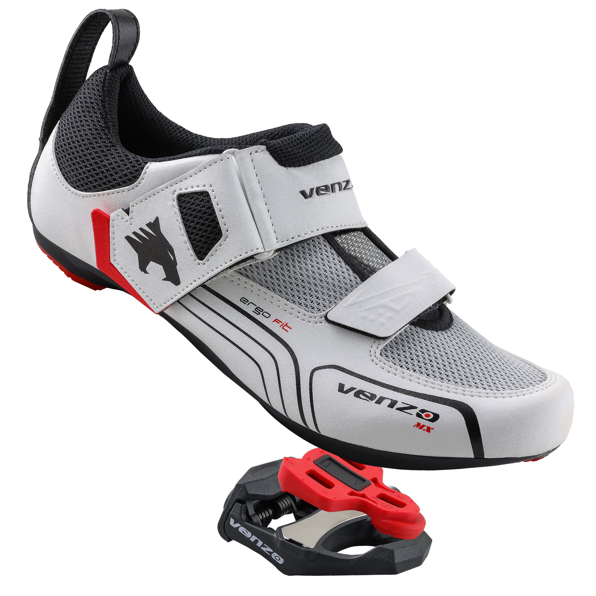 Buy Venzo Road Bike Shoes with Clipless Pedals Look Keo Buy Venzo Road Bike Shoes with Clipless Pedals Look Keo