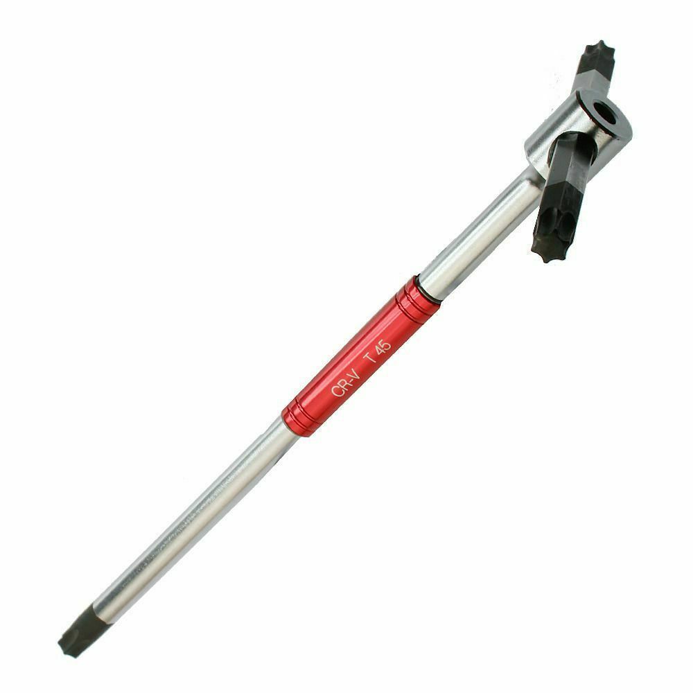 Sliding T-Handle Bicycle Wrench Torx Drive T45