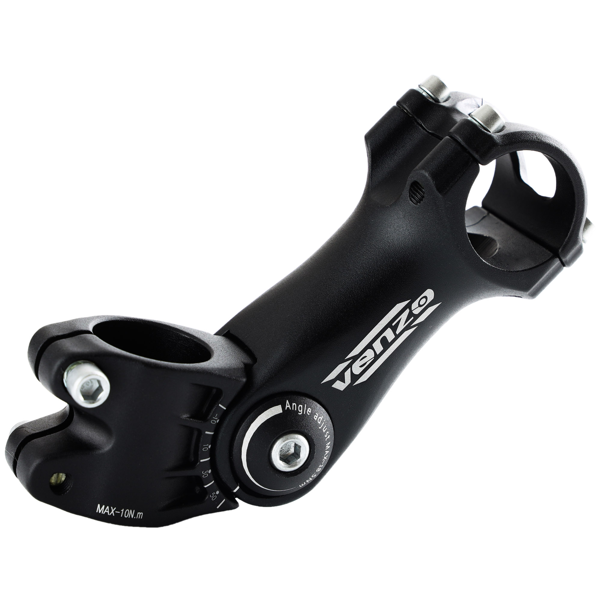 Buy VENZO Bike Bicycle 3D Forged Alloy Stem Adjustable 20 to 60 Degree 28.6 x 31.8 x 95mm CD