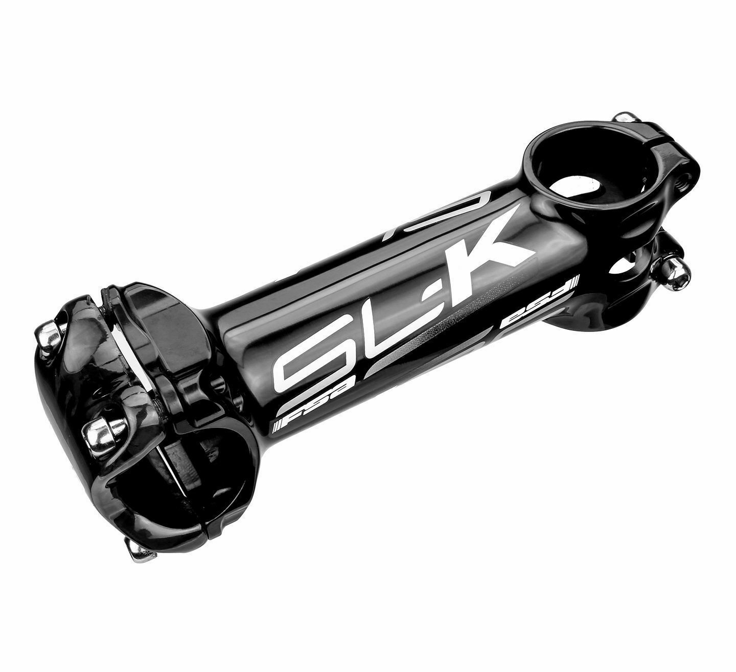 FSA SLK Bike Stem -6 degree 31.8 x 120mm Black/White
