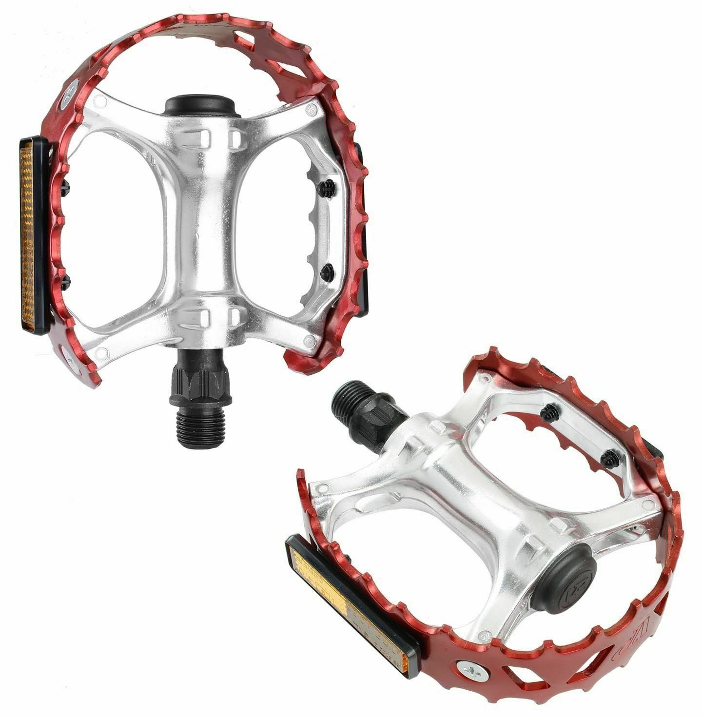 SILVER 9//16/" NEW VP Components VP AIM SEALED BEARING PLATFORM PEDALS