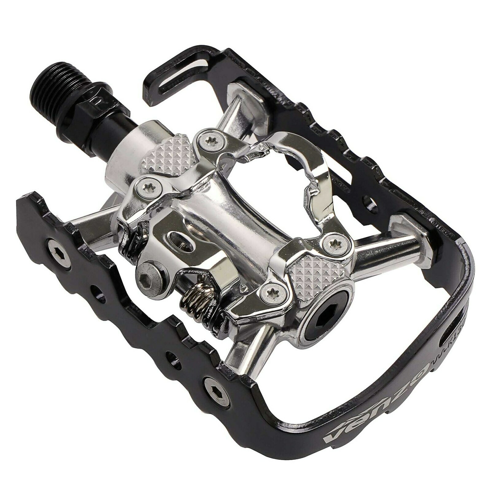 Buy VENZO MultiUse Shimano SPD Compatible Mountain Bike Pedals With Cleats CD
