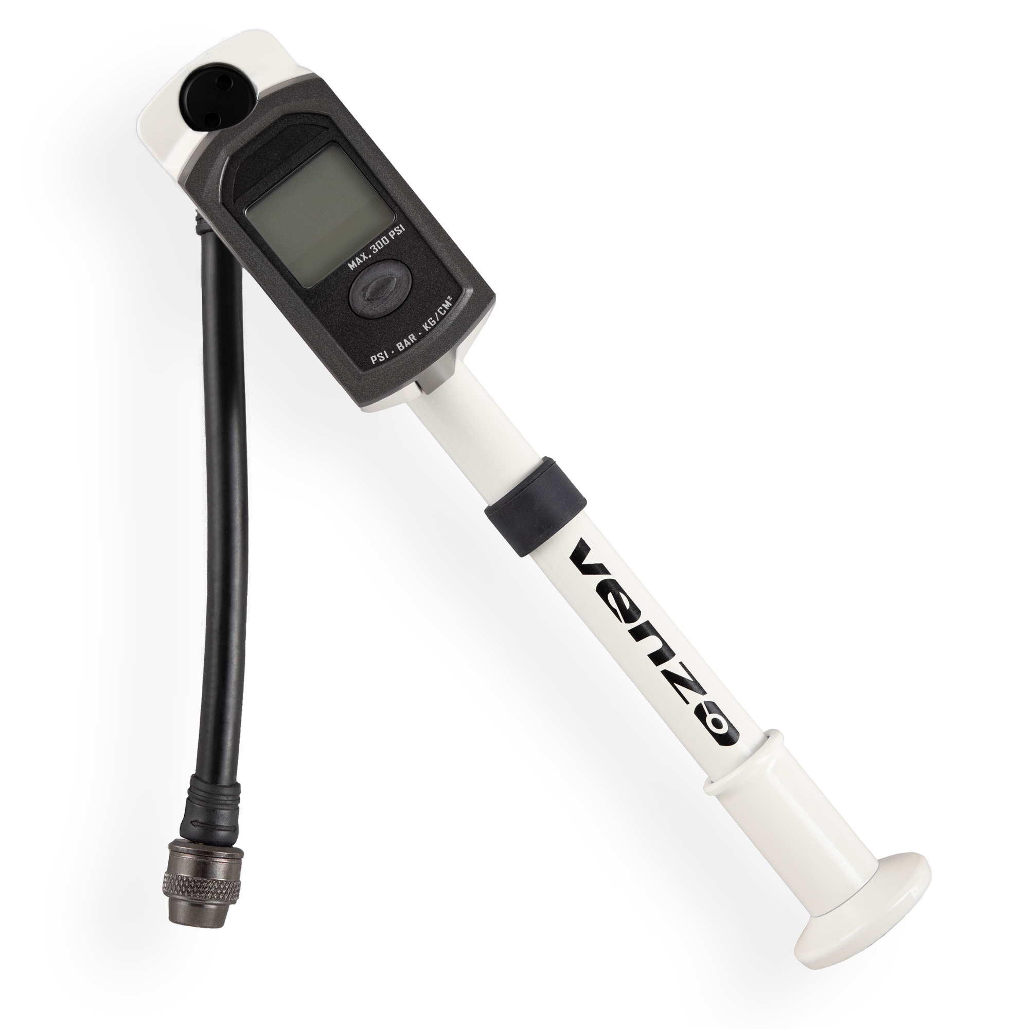 Buy VENZO Bicycle Fork Shock Portable Mini Pump with Digital Gauge 300PSI CD