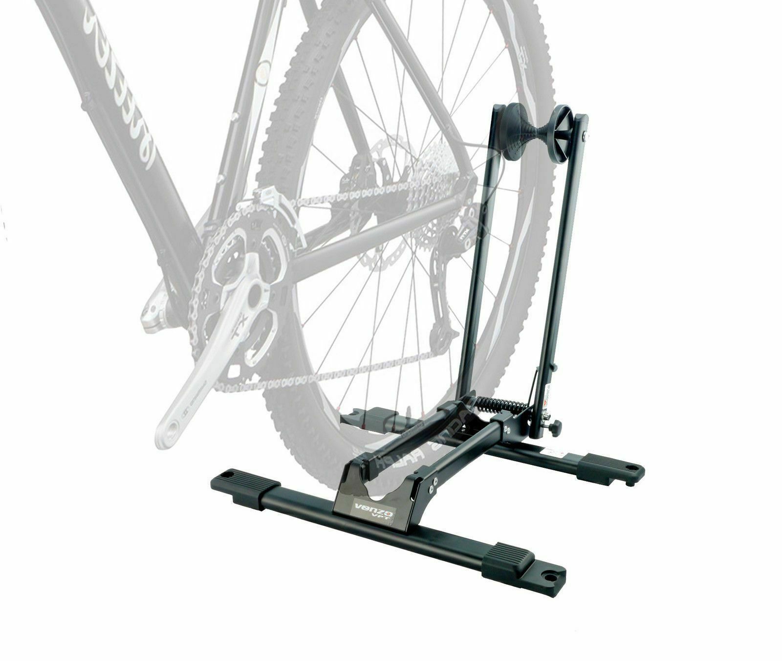 Bike Deluxe Floor Parking Rack Storage Double Supporter