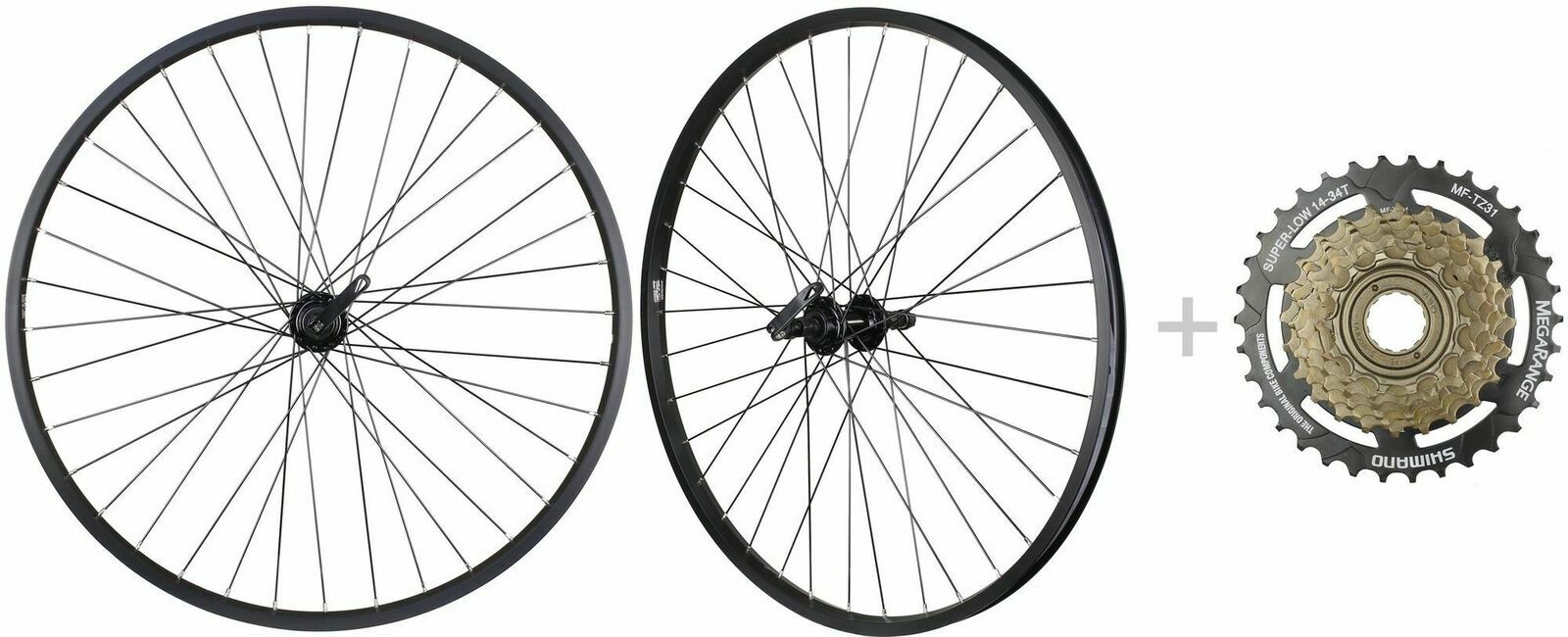 7 speed wheelset