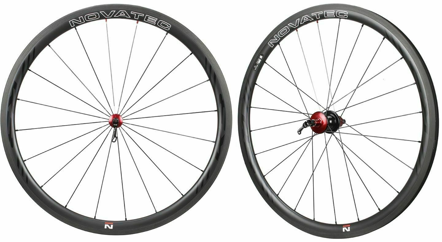 NOVATEC Road R3 Clincher Full Carbon 700C Wheelset For SHIMANO SRAM CAMPY 8-11 Speed Depth 38mm 