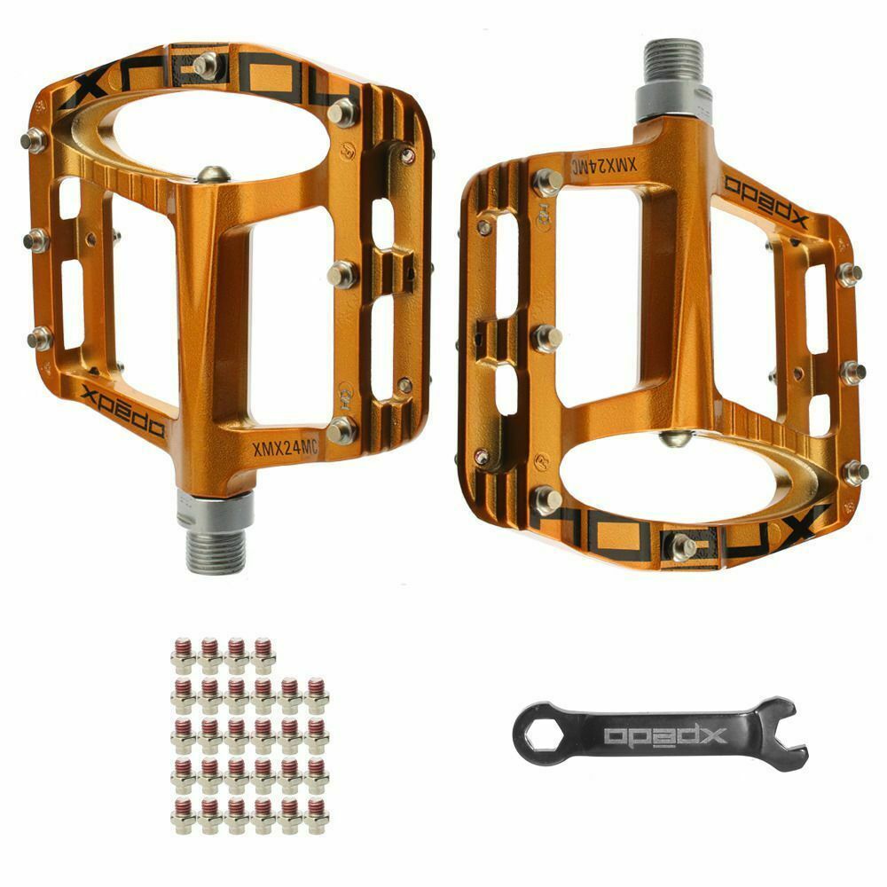 Xpedo BMX Mountain Bike Magnesium Pedals 260g Yellow