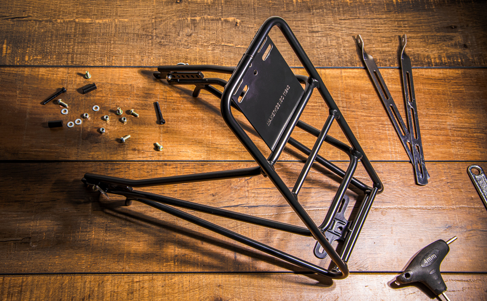 Wood rear bike 2025 rack