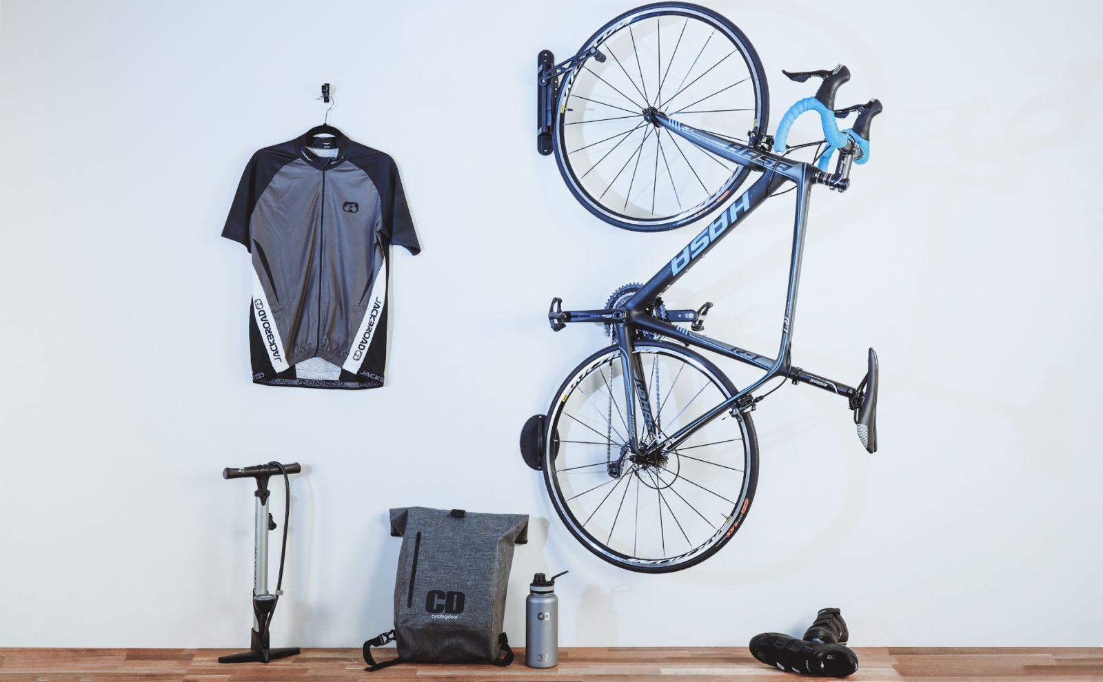 Buy CyclingDeal Swivel Bike Wall Hanger Vertical Indoor Storage