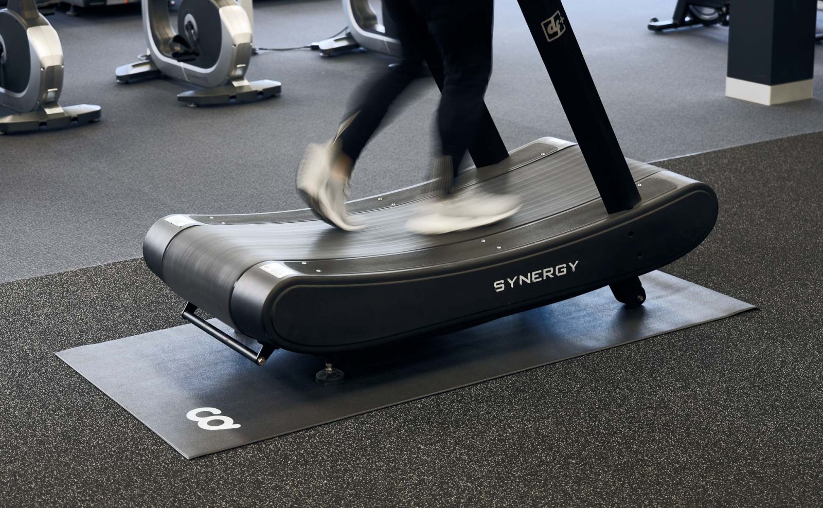 Exercise Equipment Fitness Floor Mat Treadmill Peloton Bike Gym (92 cm x  199cm) 