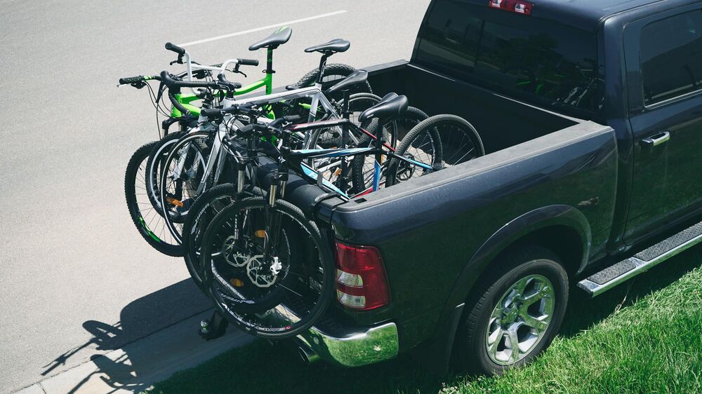 truck bike pad