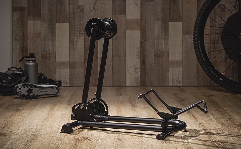 BIKEHAND Bike Floor Type Parking Rack Stand for Mountain MTB Road