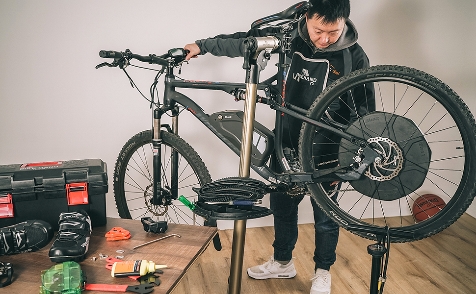 Bicycle Adjustable Rack Foldable Bike Work Station Mechanic Repair Stand US