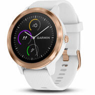 Garmin Vivoactive 3 Fitness Band Watch White with Rose Gold Hardware