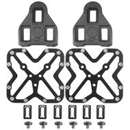 CyclingDeal Look DELTA Compatible Bicycle Cleats with Clipless Pedal Platform Adaptors