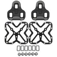 VP VP-ARC6 Look KEO Compatible Bicycle Cleats with Clipless Pedal Platform Adaptors