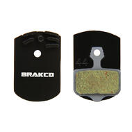 Brakco Organic Disc Pads With Heat-dissipation Fin For Avid Elixir
