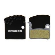 Brakco Organic Disc Pads With Heat-dissipation Fin For Shimano Xtr XTR Before 2011