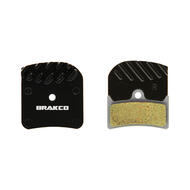 Brakco Organic Disc Pads With Heat-dissipation Fin For Hope V4