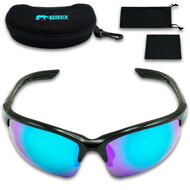 Bearack Bicycle Bike Cycling Jet Pro Blue Lens Polarized Sunglasses