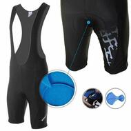 CDEAL Bib Cycling Bicycle Bike Padded Shorts Knicks