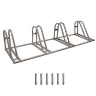 4 x Bicycle Bike Floor Outdoor 304 Stainless Steel Stands Racks for School or Shop
