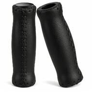 CyclingDeal MTB Bike Grips Bicycle Handlebar Grips - MTB Grips Bike Handlebar Grips Great for Beach Cruiser - Soft Cushioned Thick Vinyl 125mm - Black