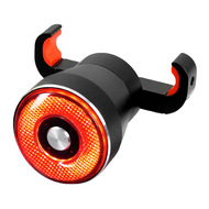 Cyclingdeal Bike Bicycle Ultra Bright COB LED Quick USB Charge Tail Rear Light with Smart Sensor - IPX6 Waterproof & Made of CNC Aluminium Alloy