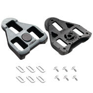 CyclingDeal Bike Cleats Compatible with Look Delta - Indoor Cycling & Road Bike Bicycle Cleat Set - Fully Compatible with Peloton (0 Degree / Fixed)