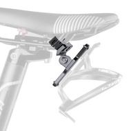 CD Bike Bottle Cage Saddle Mount Adapter - MTB Road Bicycle Saddle Rail Mount Water Bottle Holder with Adjustable Angle - For Road Use ONLY