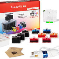 240XL 241XL 243XL 244XL 245XL 246XL 275XL 276XL Ink Refill Kit for Canon PIXMA TS TR MX MG IP MP Printers | Refillable Ink Cartridges