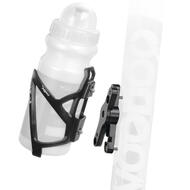 Cycling Deal Twistable Bike Water Bottle Cage & Adapter System | Sturdy & Durable Bike Twist Bottle Holder for Frame | Fits Most Cages & Use with All 