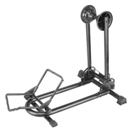 CyclingDeal Fat Bike Bicycle Tire Floor Type Parking Rack Stand - for Mountain and Road Bike Indoor Outdoor Storage - Max Tire Width 5"