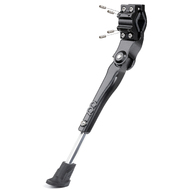 CD Adjustable Bicycle Kickstand Rear Mount Type - Premium Quality Aluminium Alloy with New Clamp Design - for 24" to 29" MTB & 700C Road Hybrid Bikes