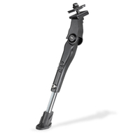 CyclingDeal Adjustable Bicycle Kickstand Centre Mount Type - for 24" to 29" MTB Hybrid Bikes - with Rubber Pads Non-Slip Non-Scratch Design