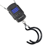 CyclingDeal Backlit LCD Display Digital Bike Scale - Electronic Balance with Double Hanging Hook - Max Loading Weight 50kg/110lbs - Stable & Accurate