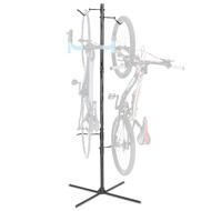 CD 2 Bike Vertical Freestanding Rack - Fully Adjustable Gravity Storage Stand - Safe & Secure for Hanging MTB Road Bikes - for Wheels Sizes up to 29"