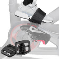 CyclingDeal Strap-in Platform Pedals - Compatible with Peloton Pedals for Peloton Bike - Anti-Skid Grips Peloton Pedal Converter - Ride with Sneakers