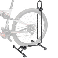 CyclingDeal Bike Floor Stand Parking Rack - for 20"-29" Mountain MTB & Road Bikes with Tire Width up to 2.4" - Bicycle Indoor Outdoor Garage Storage