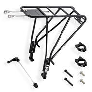Quality Alloy Rear Pannier Rack Touring Carrier Frame-Mounted For Heavy Side Loads ( Compatible with Disc-Brake Mounts )