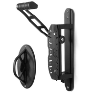 CD Swivel Bike Wall Hanger with Rear Wheel Pad Stopper - Adjustable Indoor Storage Vertical Cycling Hook Hanger - Safe & Secure for MTB, Road Bicycles