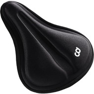 CyclingDeal Premium Bike Seat Cushion Cover 28 x 20cm - Padded Soft Comfort Gel Saddle Pad For Men’s & Women’s - Compatible With Peloton MTB Road Bike