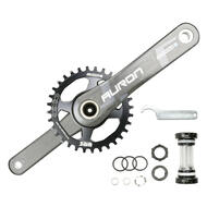 SR Suntour MTB Bike Carbon Crankset Auron 1X 32T 175mm with BB 11 Speed