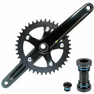 Samox Road Racing Bike Single Speed Narrow Wide Crankset Direct Mount 40T 175mm 