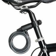 Bicycle Bike Cycling Cable Lock With Key 8x1800mm
